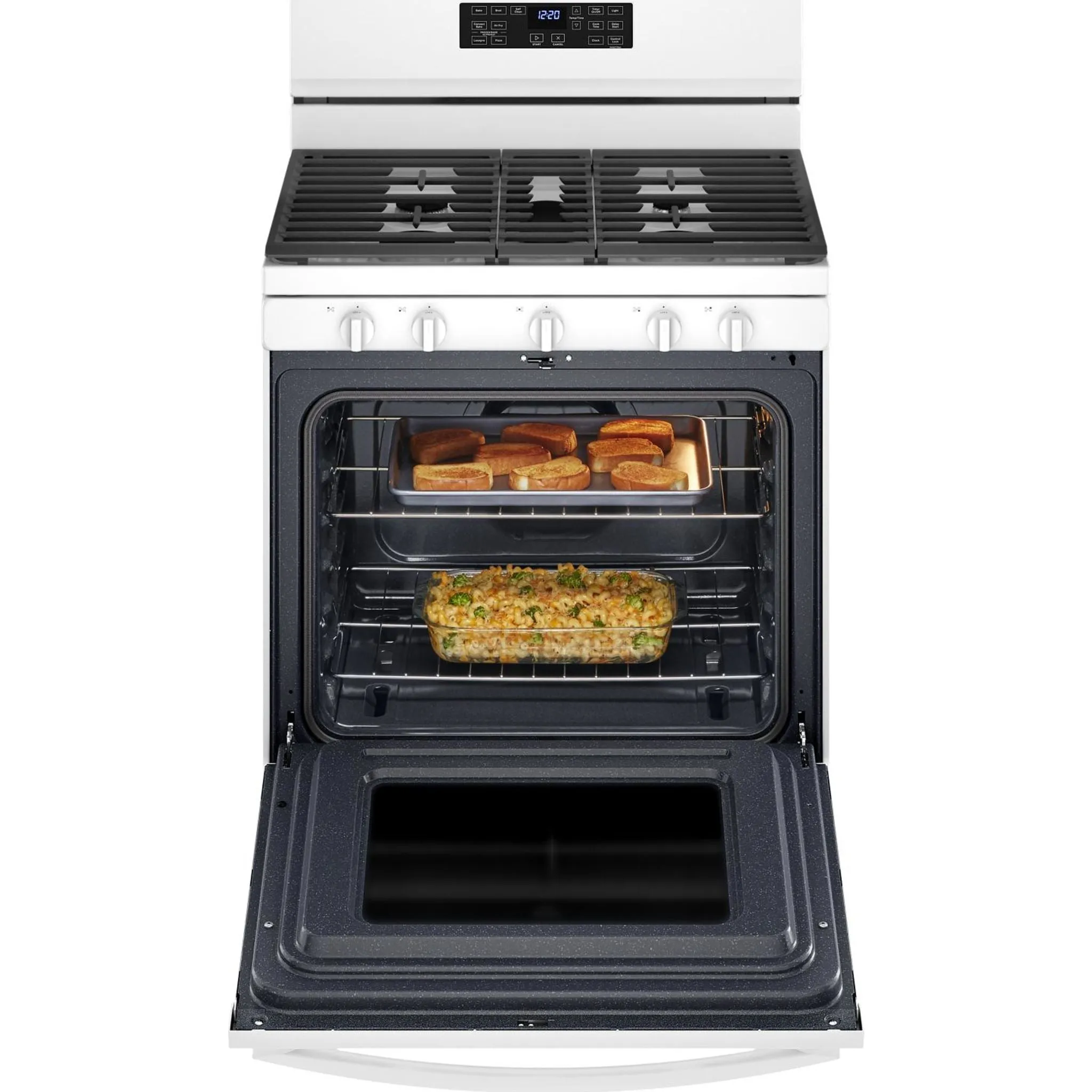 Whirlpool 30" Gas Range (WFG550S0LW) - White