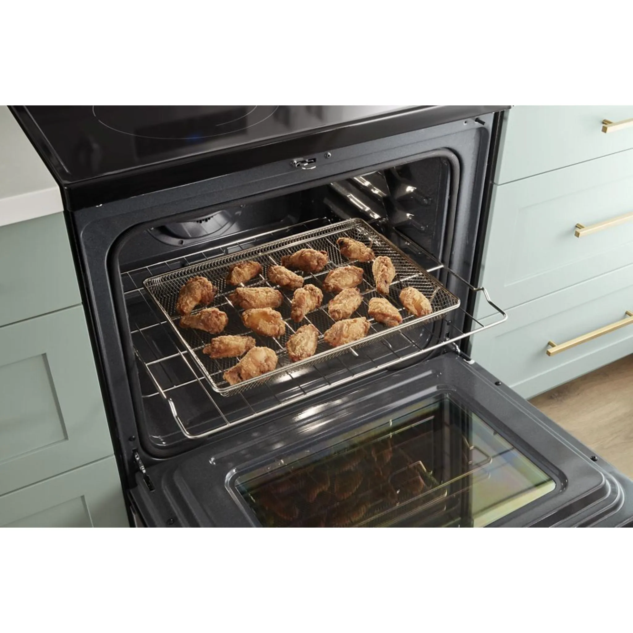 Whirlpool Electric Range (YWFE550S0LV) - BLACK STAINLESS