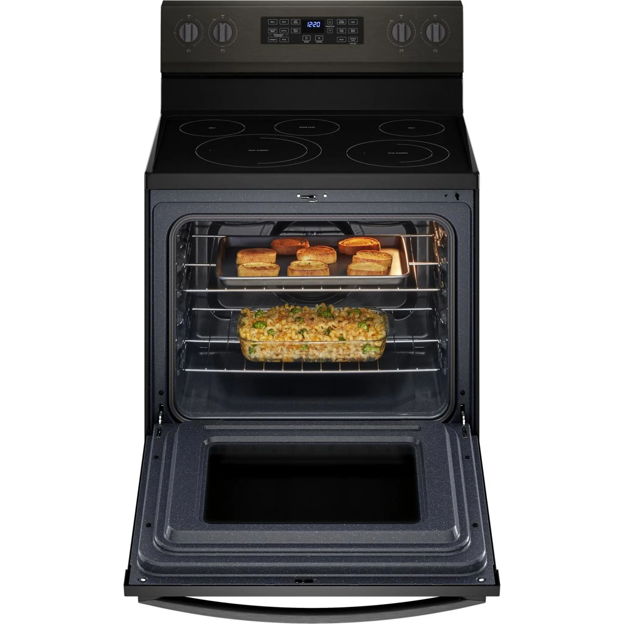 Whirlpool Electric Range (YWFE550S0LV) - BLACK STAINLESS