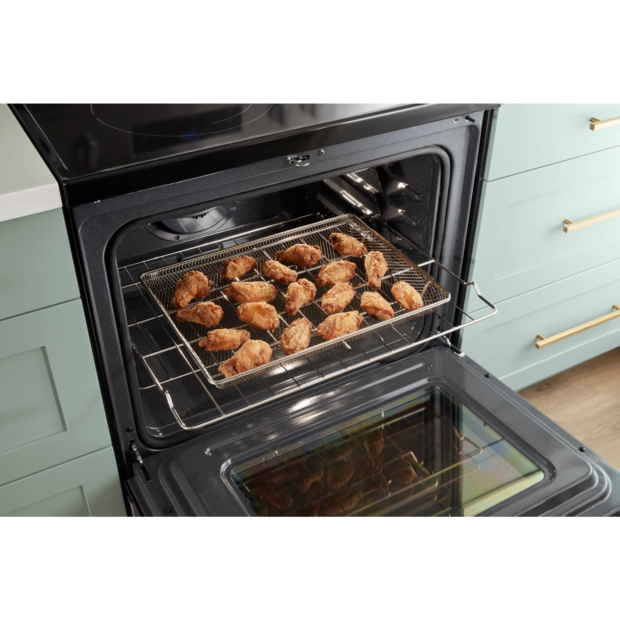 Whirlpool Electric Range (YWFE550S0LV) - BLACK STAINLESS