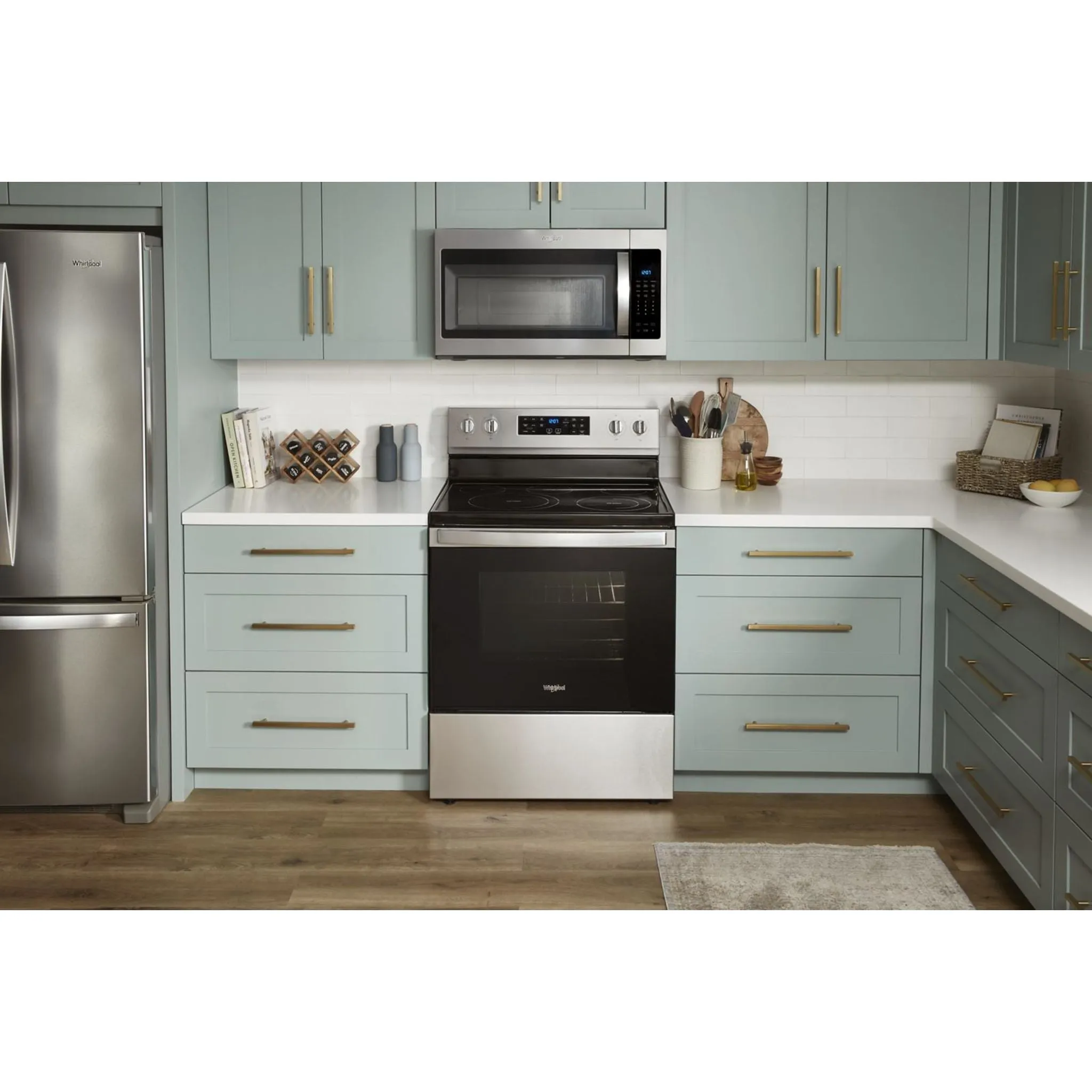 Whirlpool Electric Range (YWFE550S0LZ) - Stainless Steel