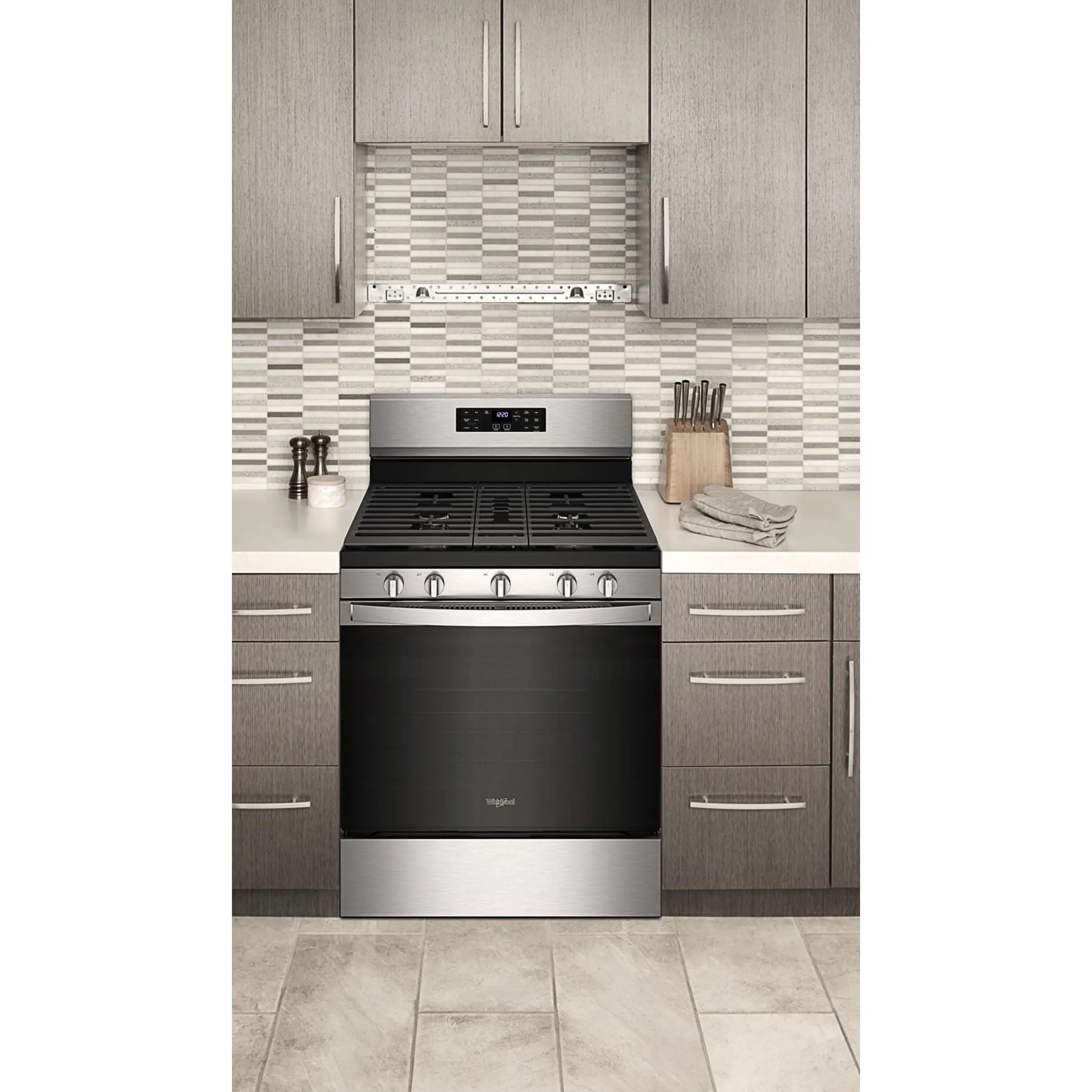 Whirlpool Gas Range (WFG550S0LZ) - Stainless Steel