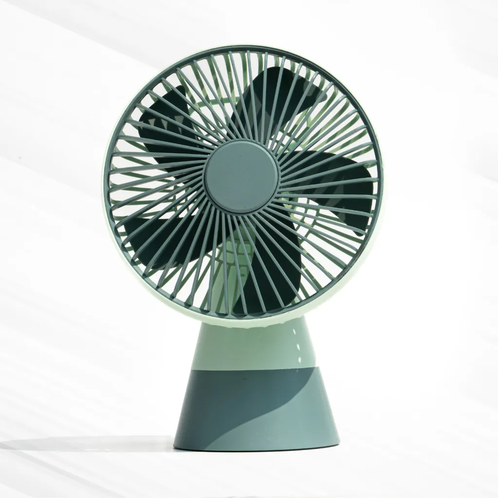 Windmill- Rechargeable Portable Fan (Green)