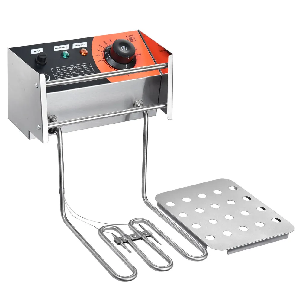 Yescom Electric Deep Fryer 24 L Comml. Countertop Dual-Tank