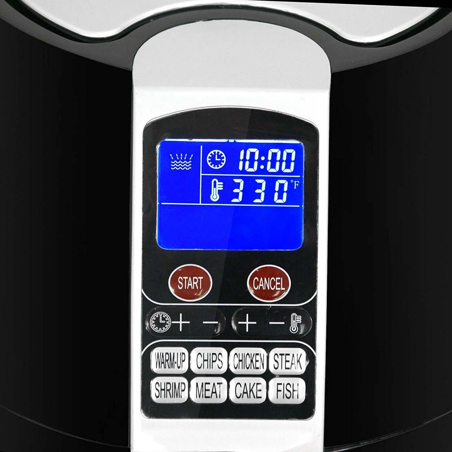 ZENY™ 3.5 L/ 3.7 QT 1500 W LCD Display Screen Electric Air Fryer Cooker w/ 8 Cooking Settings