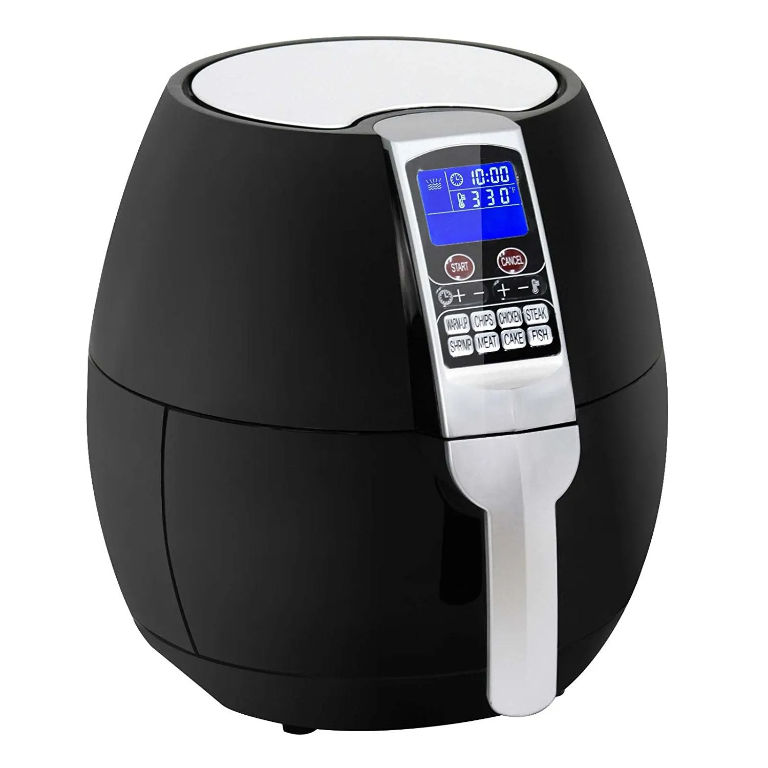 ZENY™ LCD Electric Air Fryer 3.7QT 1500W w/Temperature Control, Timer & 3.9Ft Power Cord