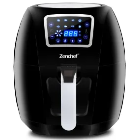 ZENY™Electric Air Fryer 1800W 5.8QT Cooking Tool For Healthy Oil Free Cooking w/Dishwasher Safe Parts  (#06)